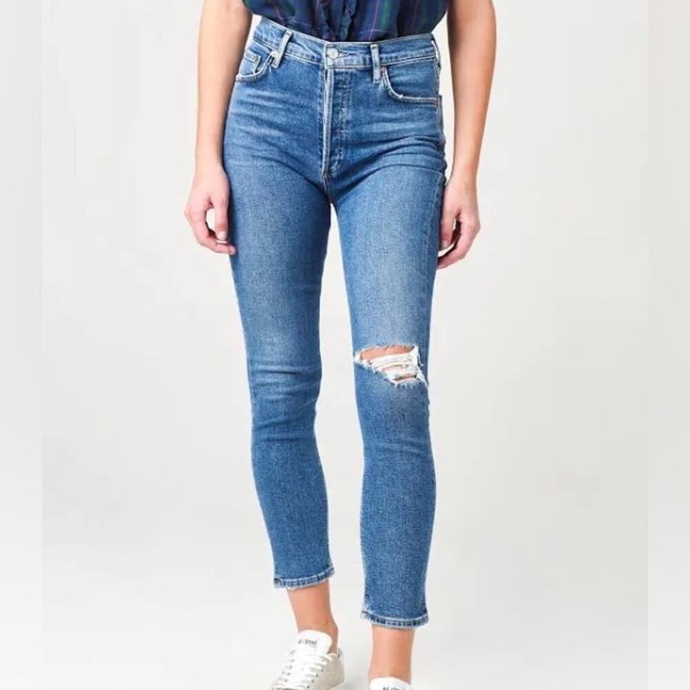 AGOLDE Nico High Rise Slim Jeans Size 32